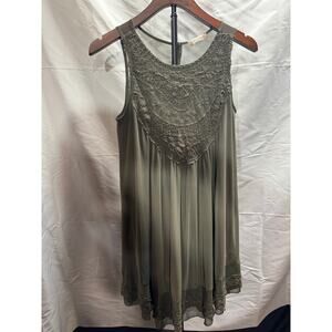 Altar’d State Charlotte Dress Gray Women’s Size XS